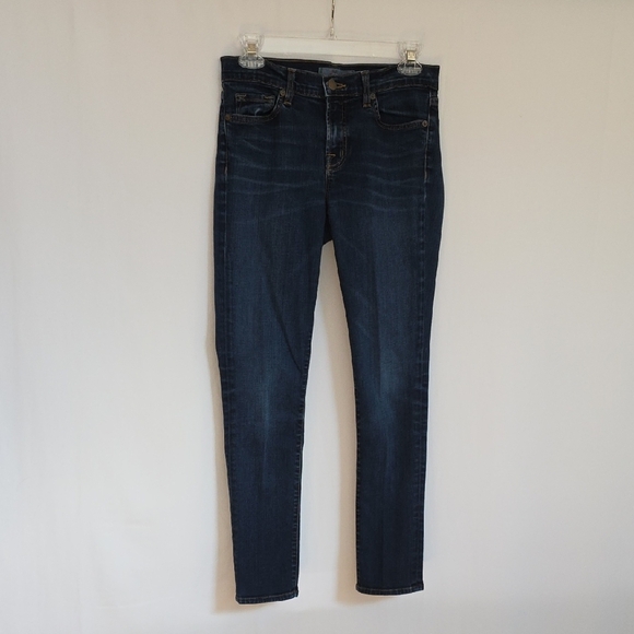 J Brand Skinny Leg Cotton Blue Jeans. Size 28 - Picture 1 of 13